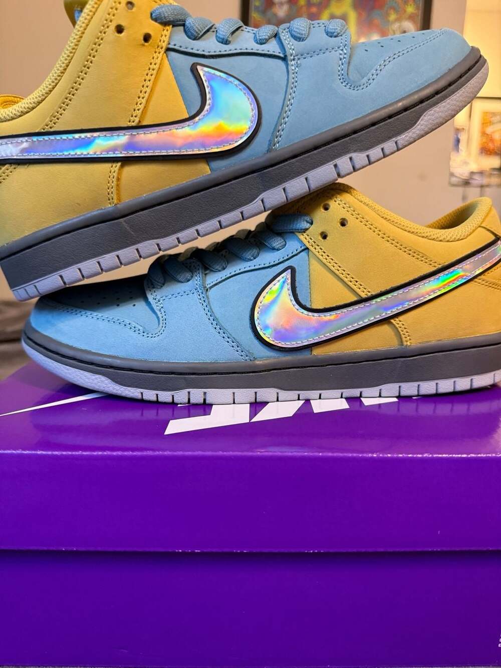 Nike SB Dunk Low Pro Muni Fast Pass Lightning Size 8.5